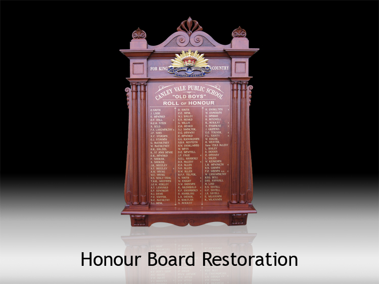 Honour Board Restoration Link